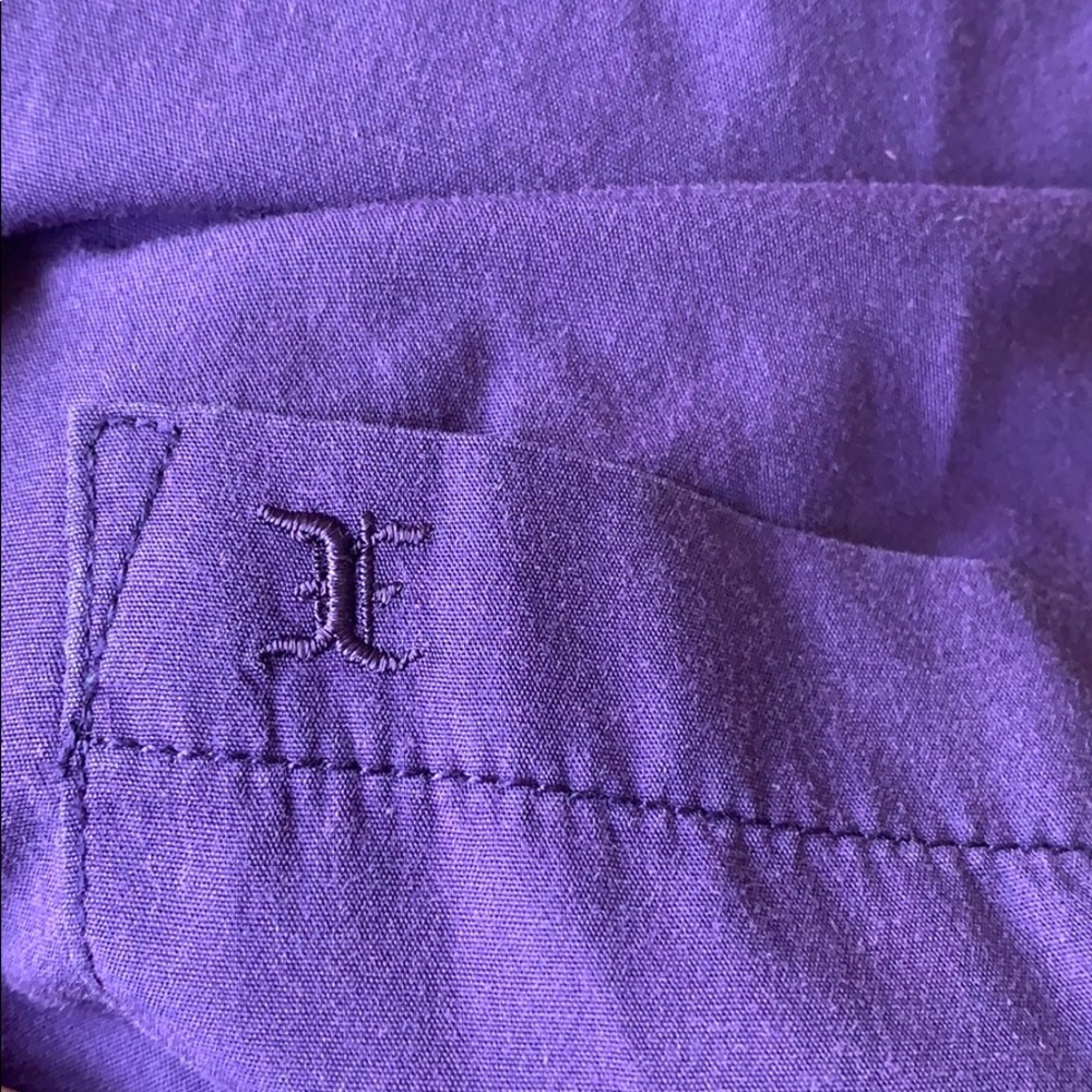 Xios purple button down - Picture 3 of 4
